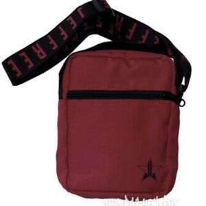 Exclusive Maroon Jeffree Star Side Bag